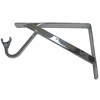 Shelf/Rod Bracket Steel 12-51/64 in L