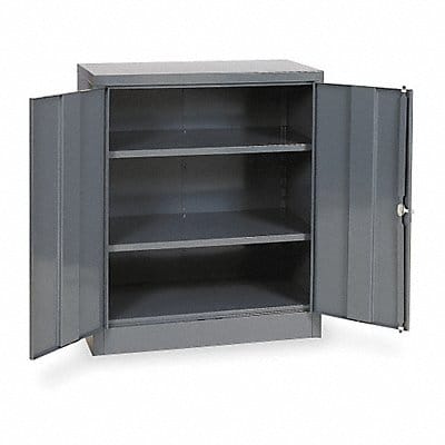 Storage Cabinet 42 x36 x18 Gray 2Shlv