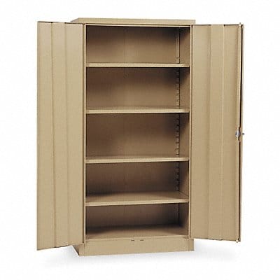 Storage Cabinet 72 x36 x18 Tan 4Shlv