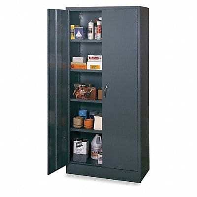 Storage Cabinet 78 x36 x24 Gray 4Shlv