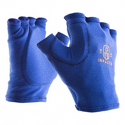 Impact Gloves XL Bl/Yllw Fingerless Left