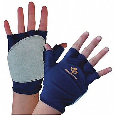 Impact Gloves M Bl/Gr Fingerless PR