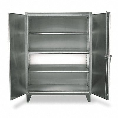 Strg Cab 66 x48 x24 Silver 3Shlv