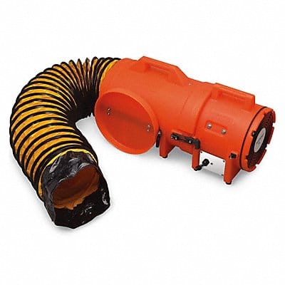 Confined Space Fan Orange 13 1/2 W