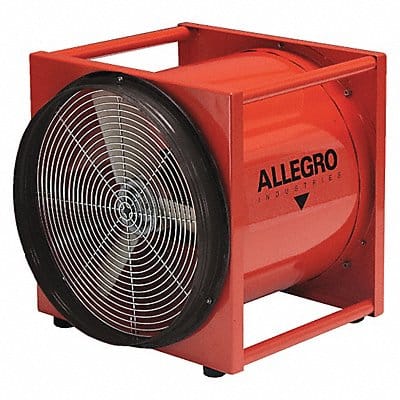 Confined Space Fan Orange 18 W