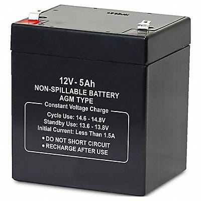 Battery 12VDC 5Ah 0.187 Faston