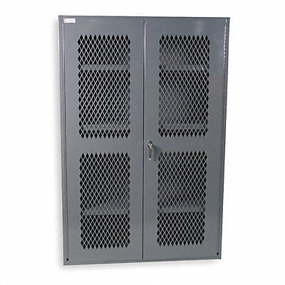 Storage Cabinet 60 x36 x18 Gray 3Shlv