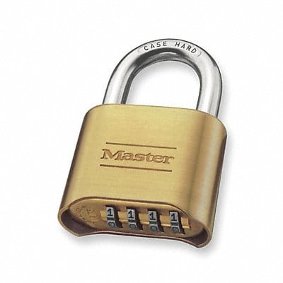 Combination Padlock 1 1/2 in Rectangle