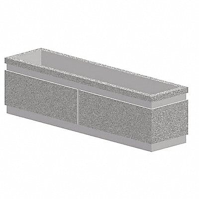 Security Planter Rectangle 20 in H