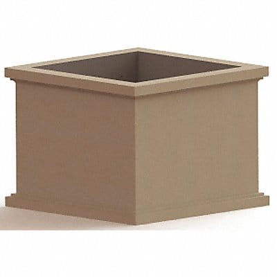 Security Planter Concrete 36 in H