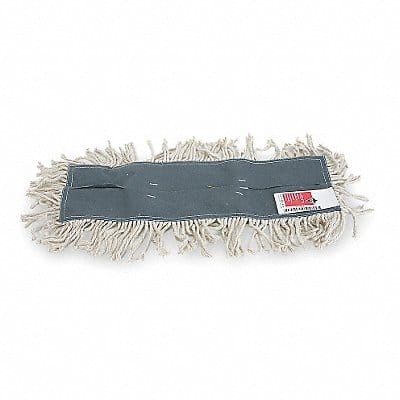 Dust Mop Gray/White Cotton