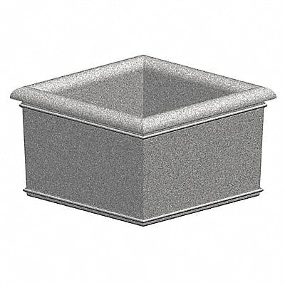 Security Planter Concrete 36 in H