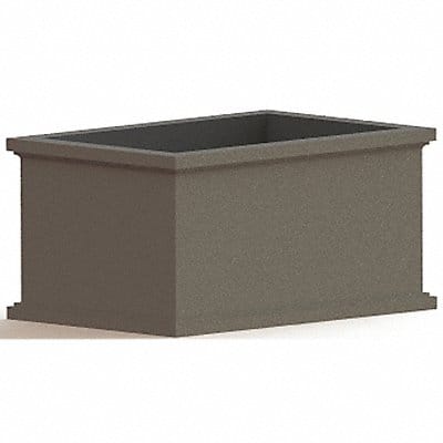 Security Planter Concrete 36 in H