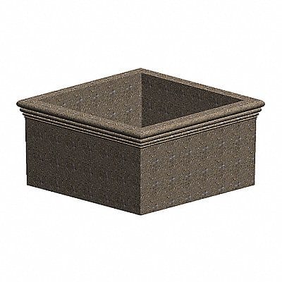 Security Planter Concrete 36 in H