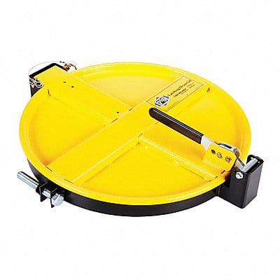 Drum Lid Yellow Steel 55 gal