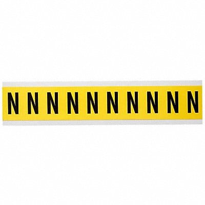 Letter Label N 1-1/2in.Hx7/8in.W