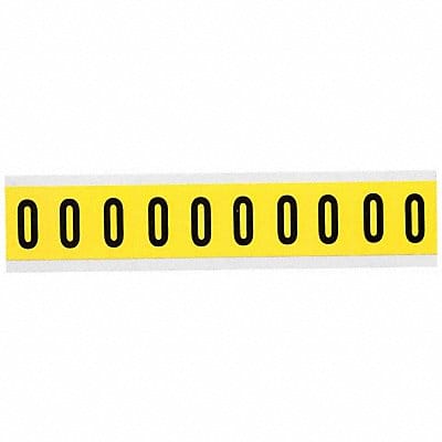 Letter Label O 1-1/2in.Hx7/8in.W Vinyl