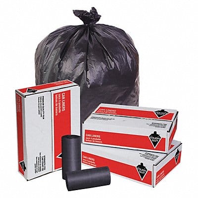 Trash Bags 34 to 38 gal Black PK250