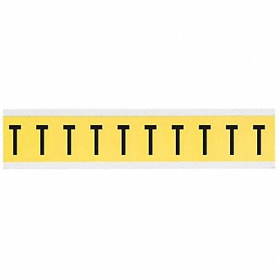 Letter Label T 1-1/2in.Hx7/8in.W