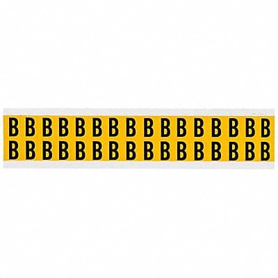 Letter Label B 3/4in.Hx9/16in.W Vinyl