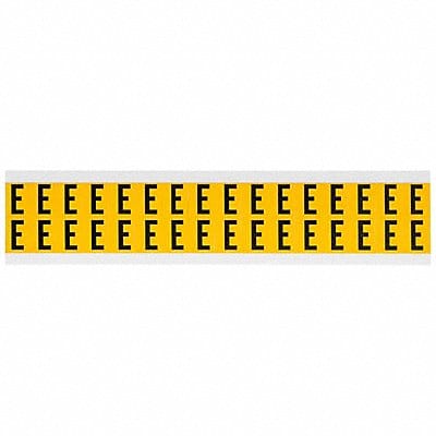 Letter Label E 3/4in.Hx9/16in.W Vinyl