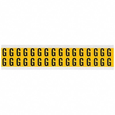 Letter Label G 3/4in.Hx9/16in.W Vinyl