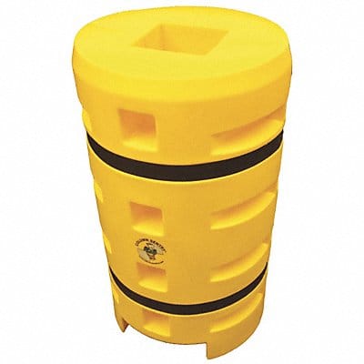 Column Protector Yellow 6inLx6inW LLDPE