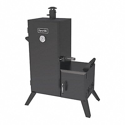 Vertical Offset Charcoal Smoker