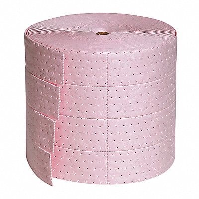 Absorbent Roll Chem/Hazmat Pink 150 ft.L