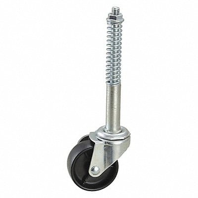 Extend-Stem Threaded Caster for Ladders