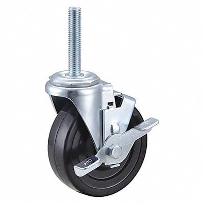 NSF-Listed Sanitary Threaded Stem Caster