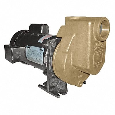 Self Priming Pump 3/4 HP Bronze