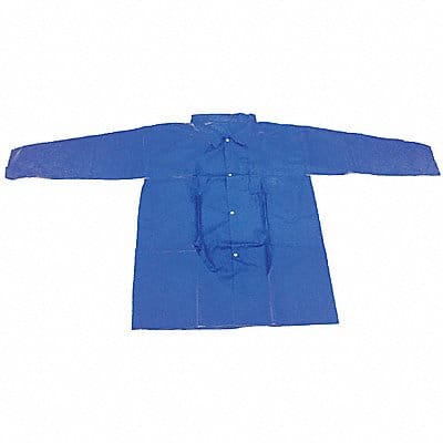 H8180 Lab Coat Blue Button 2XL PK30