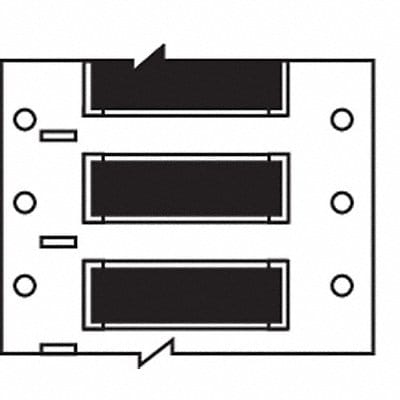 Wire Marking Sleeves 2 in W 0.439 in L