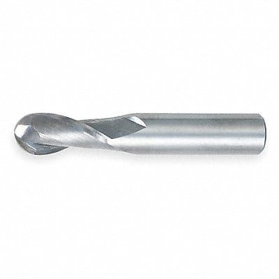 Ball End Mill Single End 3/8 Carbide