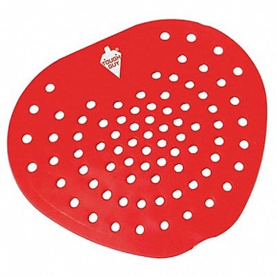 Urinal Screen Triangular Red 2.65oz PK12