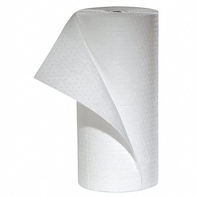 Absorbent Roll Oil-Based Liquids White