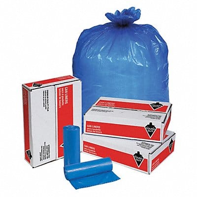 Biohazard Bags 33 gal Blue PK100