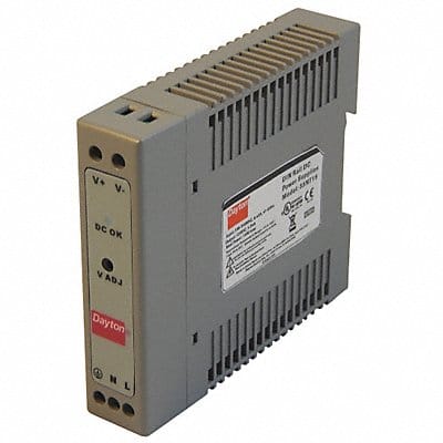 Power Supply DIN Rail 15W 12VDC Plastic