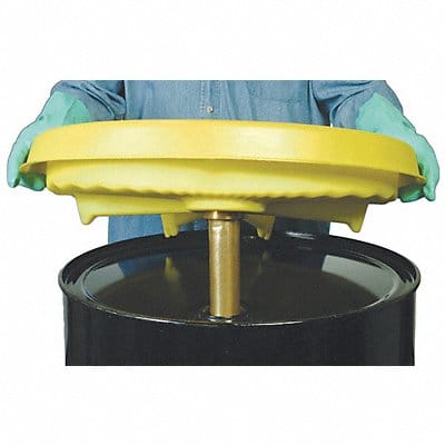 Universal Safety Funnel Yellow HDPE NPT