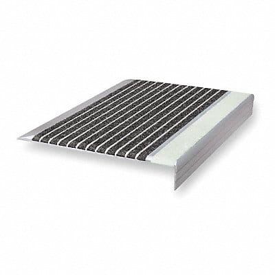 Stair Tread Black 36in W Extruded Alum