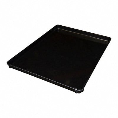 Stacking Tray Black 25 3/8 in 19 3/8 in