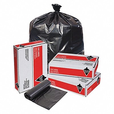 Trash Bag 7 to 10 gal Black PK1000