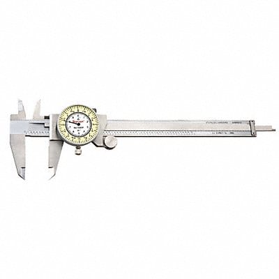 Dial Caliper w/Case Fractional 6