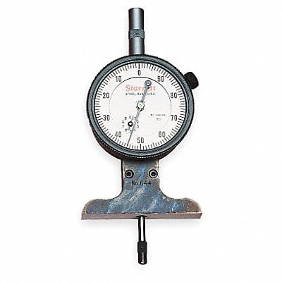 Dial Depth Gage 3 In 2 1/2 In Base