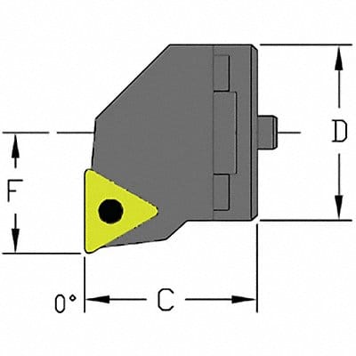 Indexable Cutting Head TCMT 1.9680