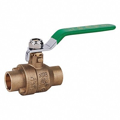 Ball Valve Low-Lead Brass 1/2 in C x C