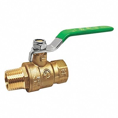 Ball Valve Low-Lead Brass 1/2in (MxF)NPT