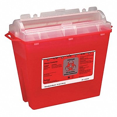 Sharps Container 1-1/4 gal Rotor Lid