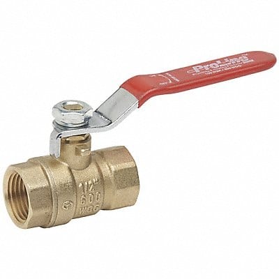 NP Brass Ball Valve FNPT 3/8 in